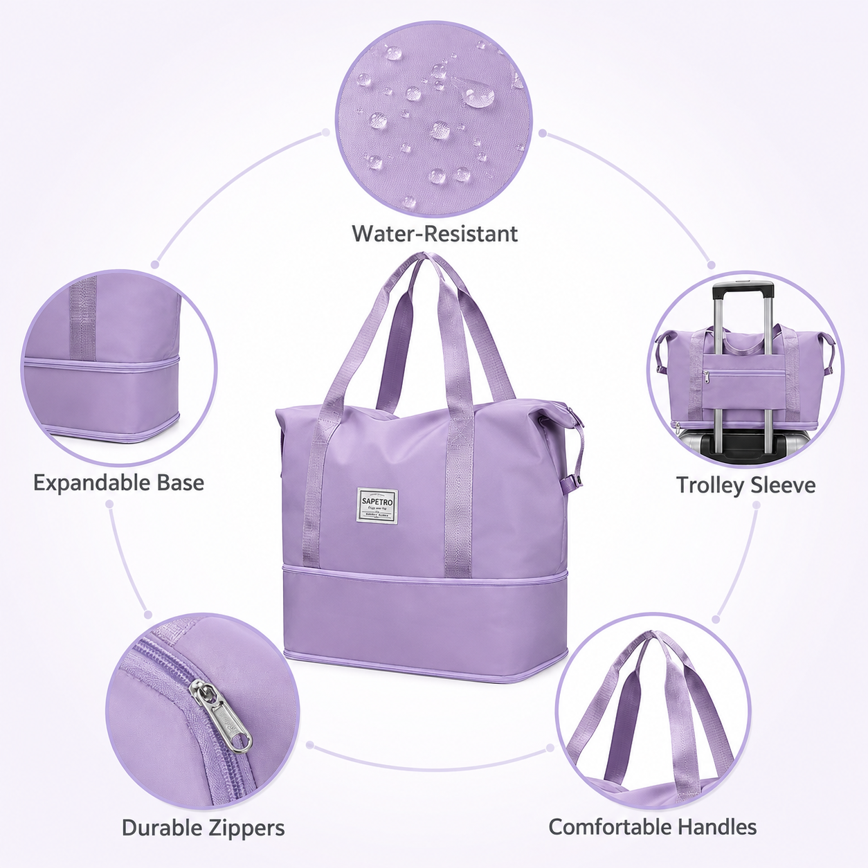 Water Proof Foldable Travel Duffel Bag